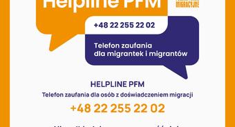 BEZPŁATNY TELEFON KRYZYSOWY HELPLINE PFM