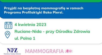 Bezpłatne badania w mobilnej pracowni mammograficznej LUX MED