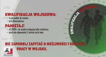 KOMUNIKAT w sprawie KWALIFIKACJI WOJSKOWEJ w 2021 r.