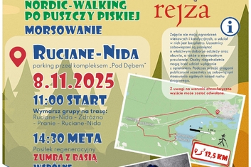 Mazurska Rejza – Nordic Walking po Puszczy Piskiej &amp; Morsowanie