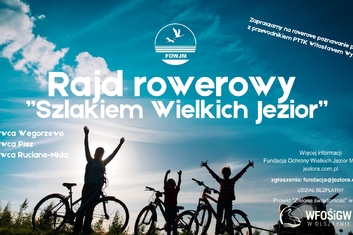 Rajd rowerowy - Ruciane-Nida